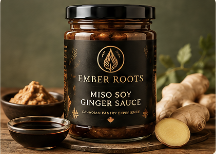 Miso Soy Ginger Sauce